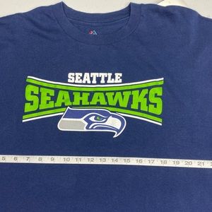 BLU Sea Hawks Football Long Sleeve Crew Neck, 2XL Summer Sale!!